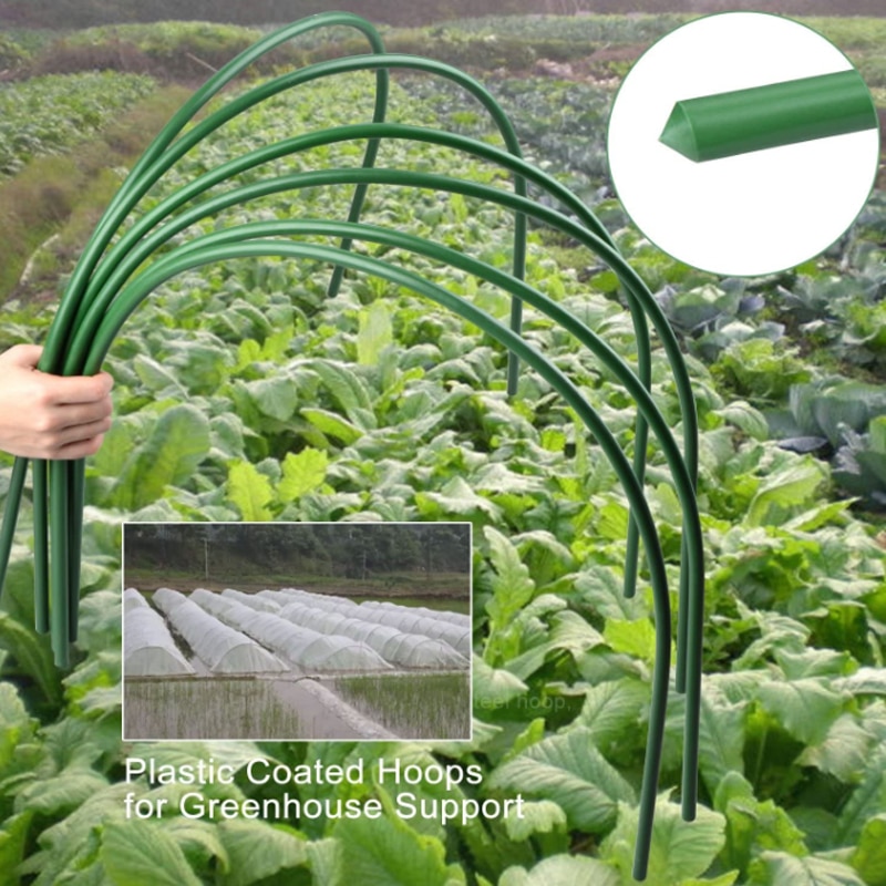 Set of 6 Greenhouse Plant Support Hoops