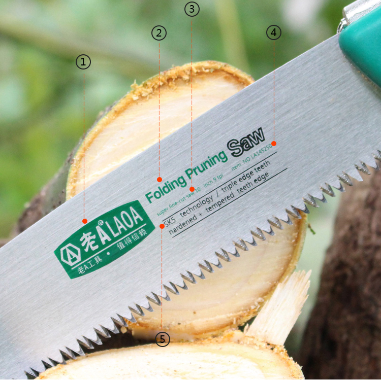 Handheld Multifunction Garden Saw